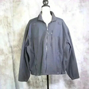 Blauer Men's Full Zip Fleece Jacket Black. Blauer Fleece - XL Black Polyester D